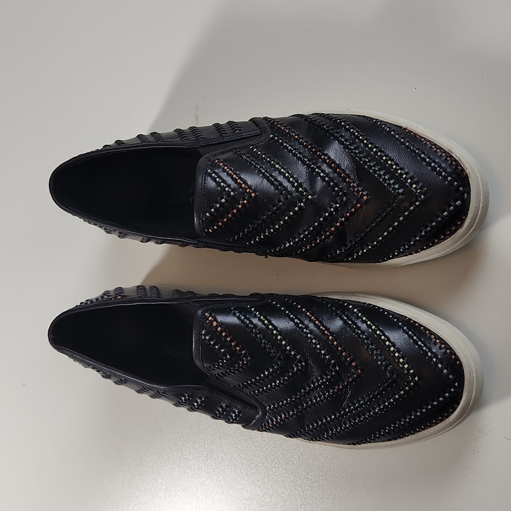 Vaneli Sport Slip-on Leather Sneakers 10N